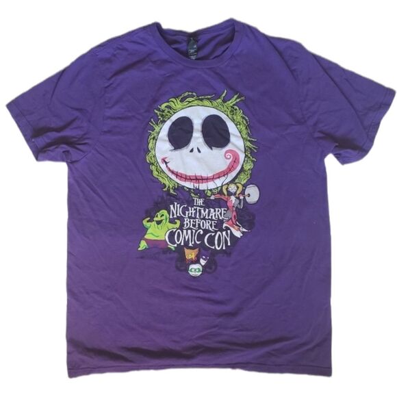 RARE! Nightmare Before Comic-Con Tee - Size XL - Picture 2 of 8